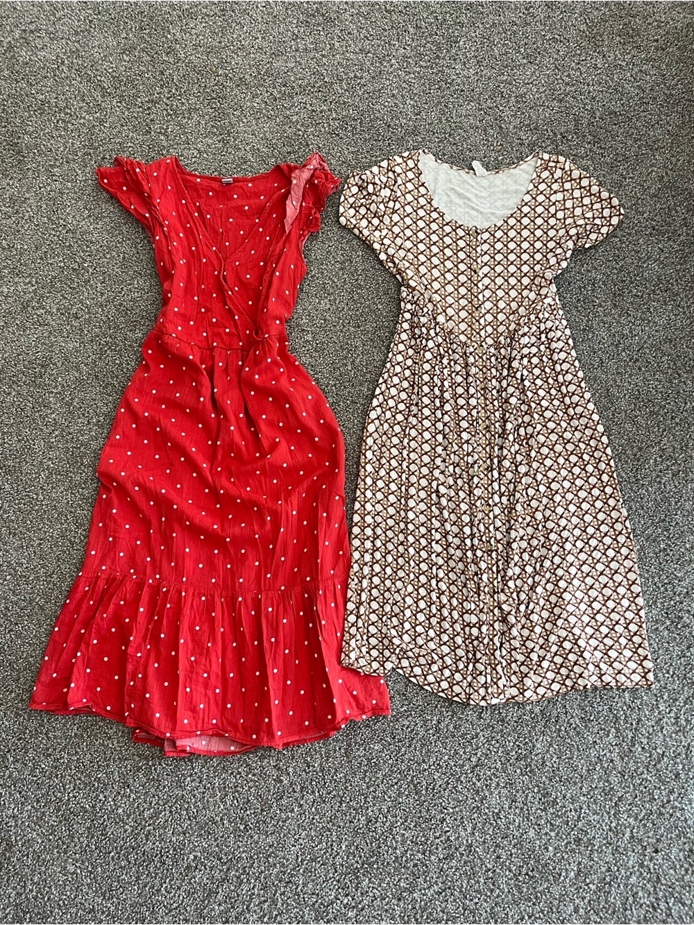 Bundle of 2 Midi Dresses Size S